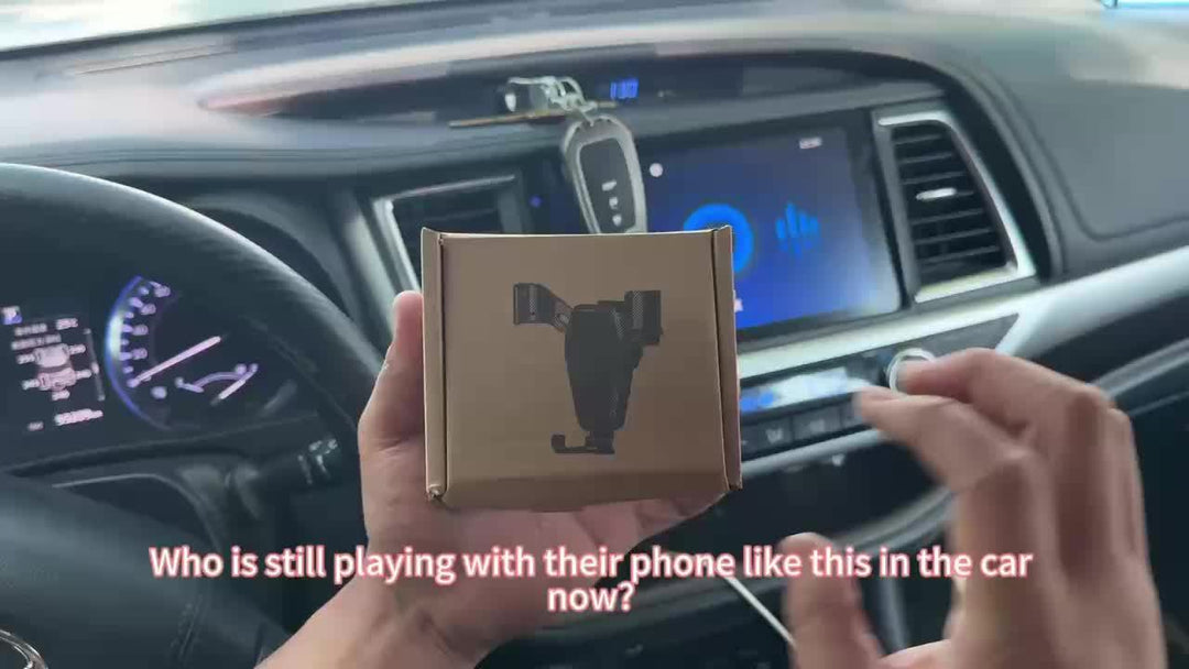 Buy Best Gravity Car Phone Holder 2026 – Dual Vent & Wall Mount | Free Shipping & Fast Delivery