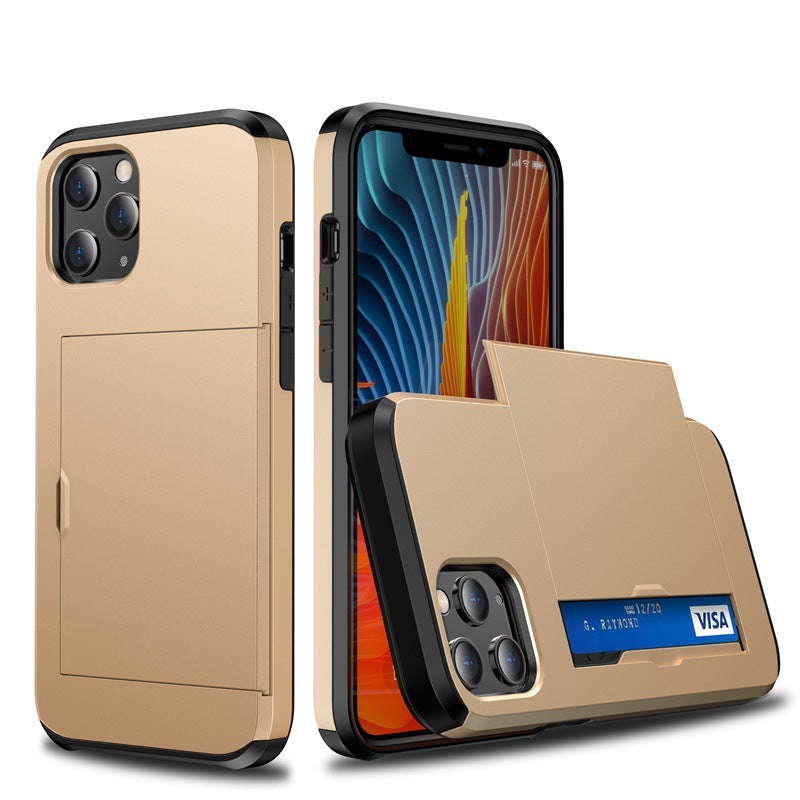 SGP Sliding Card Holder Phone Case - Secure Phone Case with Card Holder