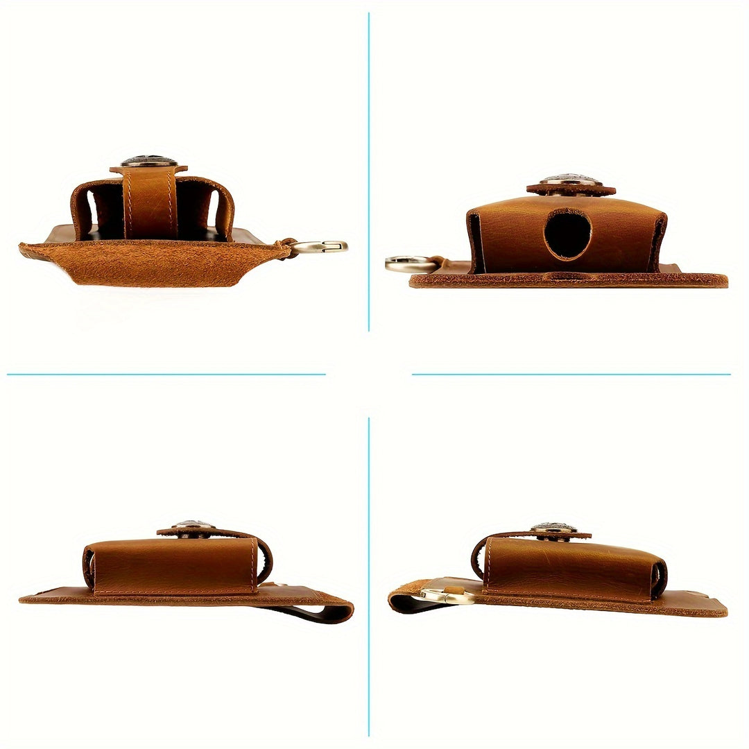 Top Grain Leather Phone Belt Bag
