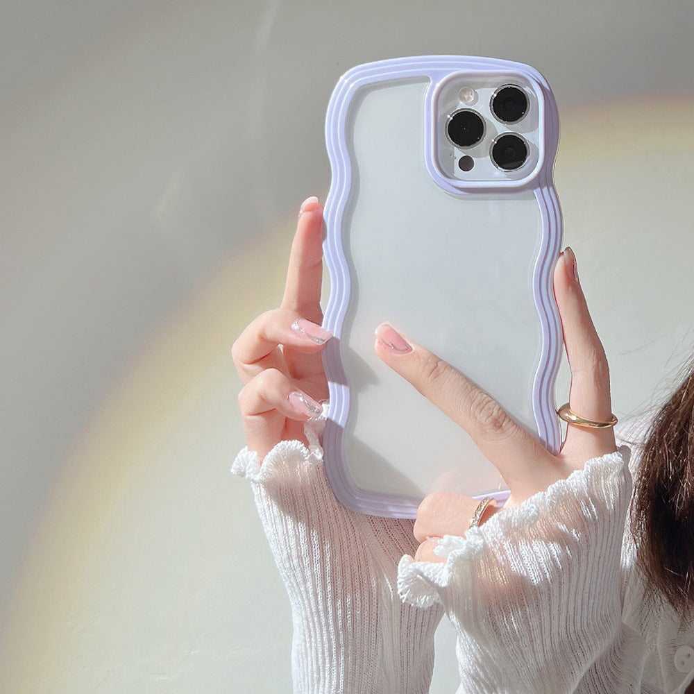 TPU Soft Wavy Edge Cases for iPhone 11, 12 and 13 - Stylish & Secure Protection