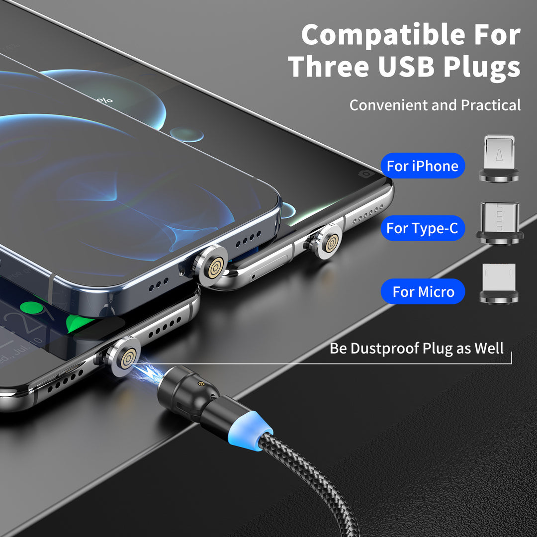 3-in-1 Fast Charging Cable for iPhone, Samsung, and More — magsafe accessories