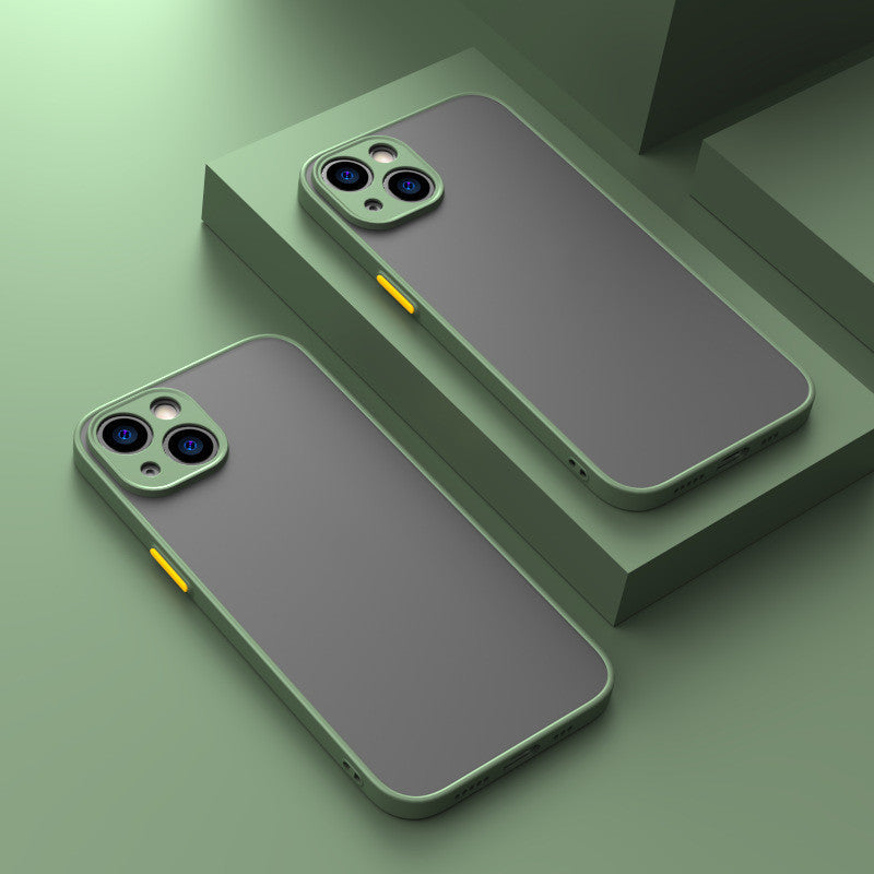 Best Slim Shockproof iPhone Case | Solid Color TPU Back Cover