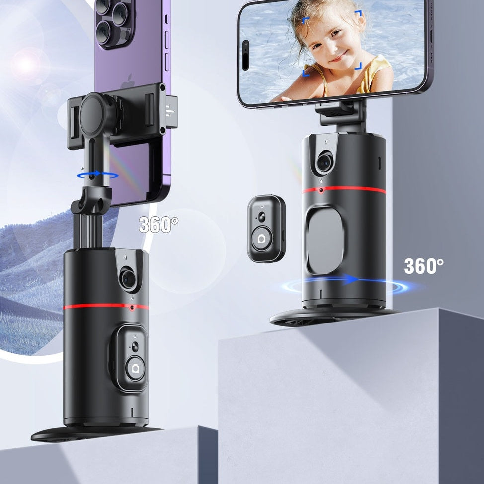 360 Degree AI Tracking Phone Gimbal for Stable Videos — 360° AI Tracking Phone Gimbal