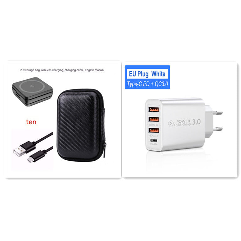 3 in 1 Wireless Charger Magnetic AirPods Smartwatch Phone Charger — 3-in-1 Wireless Charger