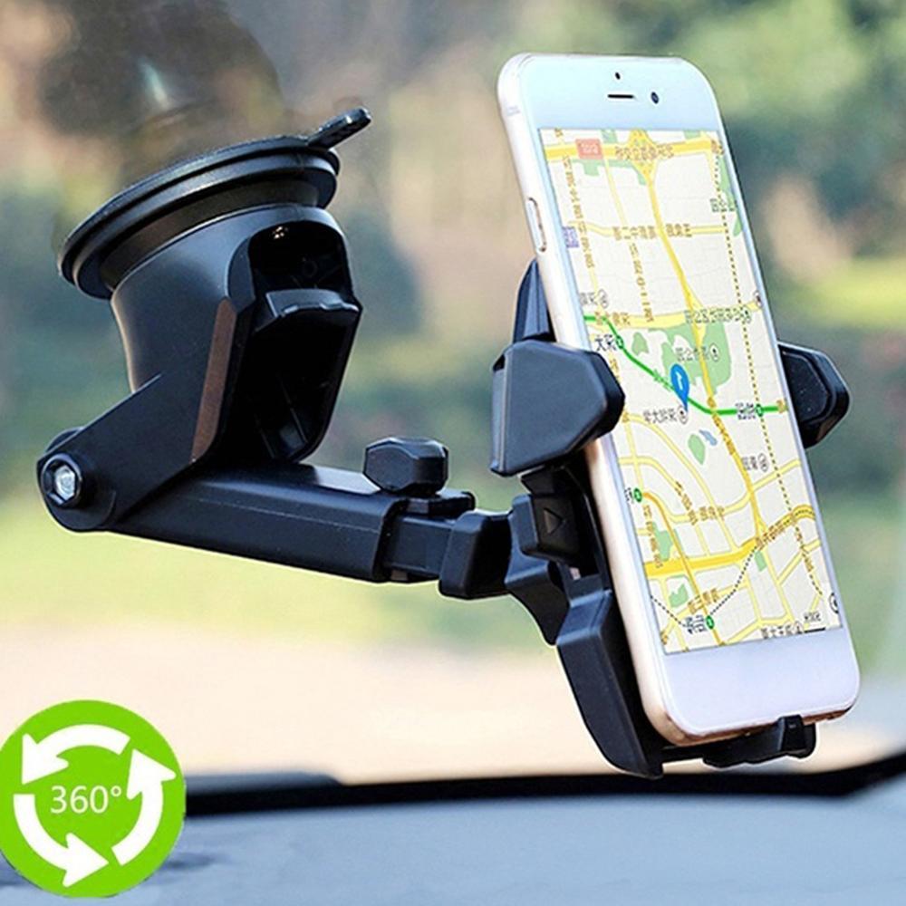 360 Degree Car Phone Mount with Suction Cup Holder